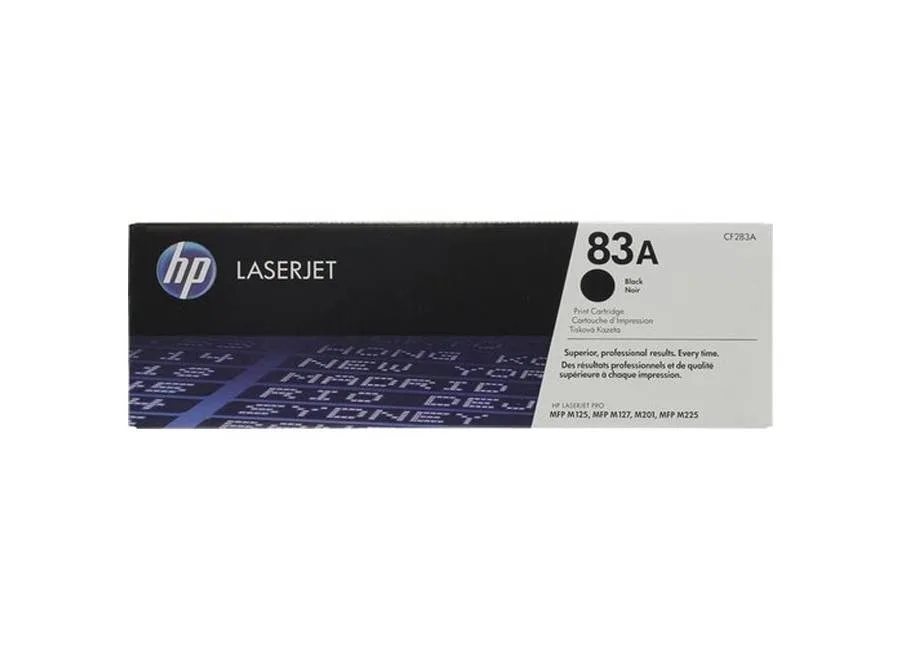 Картридж HP LaserJet, черный (CF283A) Картридж HP LaserJet, черный (CF283A)