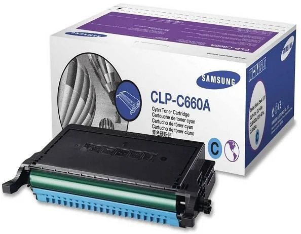 Картридж Samsung CLP-C660A/ELS