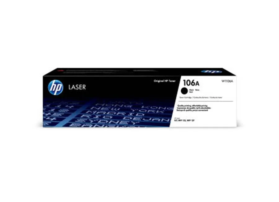 Картридж HP 106A черный, 1000 стр. (W1106A) Картридж HP 106A черный, 1000 стр. (W1106A)