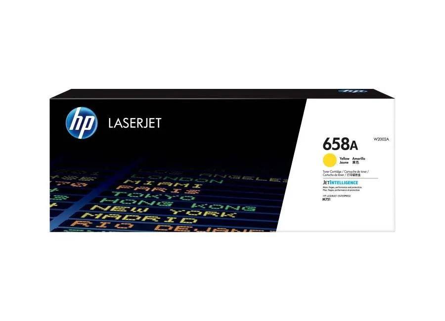 Картридж HP 658A лазерный желтый Картридж HP 658A лазерный желтый