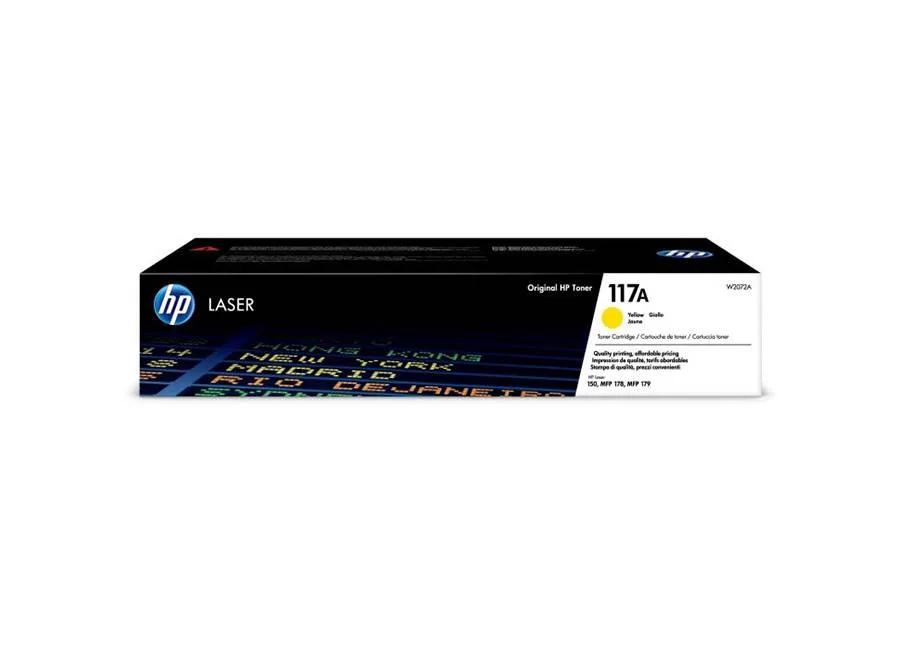 Картридж HP 117A лазерный желтый (W2072A) Картридж HP 117A лазерный желтый (W2072A)