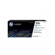 Картридж HP 212X для CLJ Enterprise M554/M555/M578 , голубой ( 10 000 стр.) (W2121X)