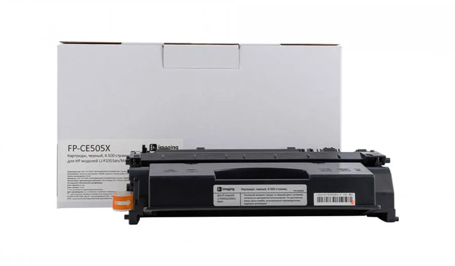 Картридж F+ Imaging FP-CE505X, черный, 6500 стр. в России Картридж F+ Imaging FP-CE505X, черный, 6500 стр. в России
