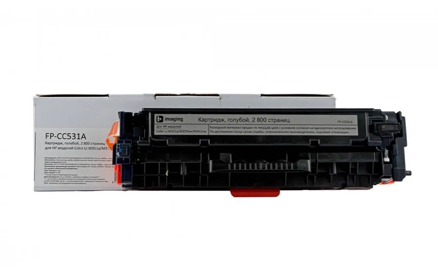 Картридж F+ Imaging FP-CC531A, голубой, 2800 стр. в России Картридж F+ Imaging FP-CC531A, голубой, 2800 стр. в России