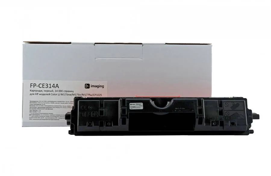 Картридж F+ Imaging FP-CE314A, черный, 14000 стр. в России Картридж F+ Imaging FP-CE314A, черный, 14000 стр. в России