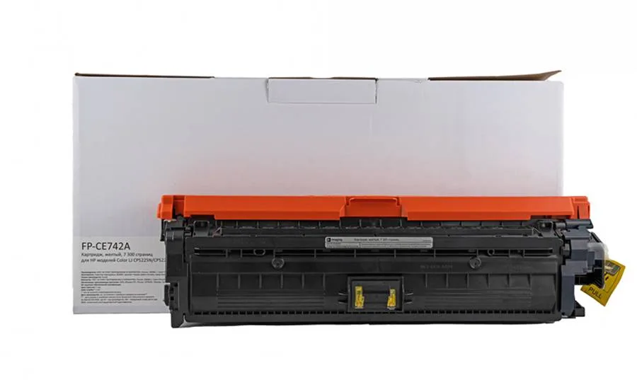 Картридж F+ Imaging FP-CE742A, желтый, 7300 стр. в России Картридж F+ Imaging FP-CE742A, желтый, 7300 стр. в России