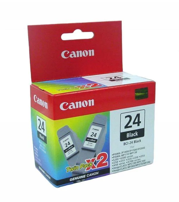 Картридж CANON CAN BCI-24 Black 2шт Картридж CANON CAN BCI-24 Black 2шт
