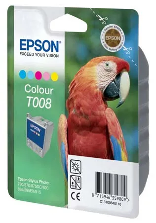 Цветной картридж Epson T008 для SP870 (C13T00840110) в России Цветной картридж Epson T008 для SP870 (C13T00840110) в России