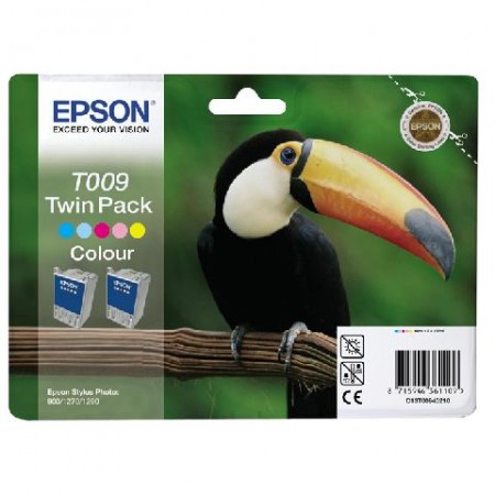 Набор из двух цветных картриджей Epson T009 для SP1270 (C13T00940210) в Москве Набор из двух цветных картриджей Epson T009 для SP1270 (C13T00940210) в Москве