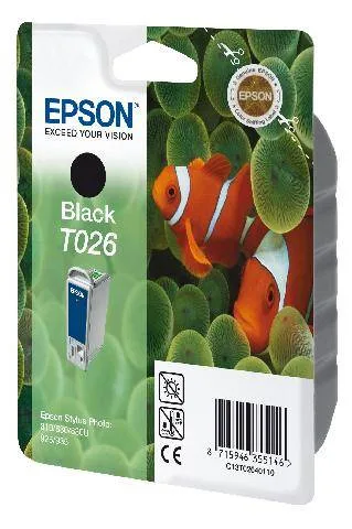 Картридж черный Epson T026 для SP810 (C13T02640110) Картридж черный Epson T026 для SP810 (C13T02640110)