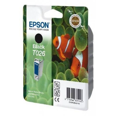Картридж черный Epson T026 для SP810 (C13T02640110)