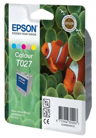 Цветной картридж Epson T027 для SP810 (C13T02740110) в России Цветной картридж Epson T027 для SP810 (C13T02740110) в России