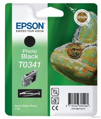 Картридж с черными фото чернилами Epson T0341 для SP2100 (C13T03414010) в России Картридж с черными фото чернилами Epson T0341 для SP2100 (C13T03414010) в России