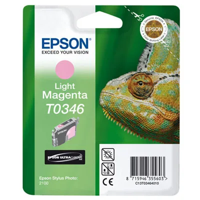 Картридж со светло-пурпурными чернилами Epson T0346 для SP2100 (C13T03464010) в России Картридж со светло-пурпурными чернилами Epson T0346 для SP2100 (C13T03464010) в России