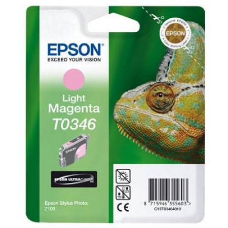 Картридж со светло-пурпурными чернилами Epson T0346 для SP2100 (C13T03464010) в Москве Картридж со светло-пурпурными чернилами Epson T0346 для SP2100 (C13T03464010) в Москве