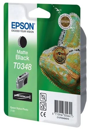 Картридж с черными матовыми чернилами Epson T0348 для SP2100 (C13T03484010) в России Картридж с черными матовыми чернилами Epson T0348 для SP2100 (C13T03484010) в России