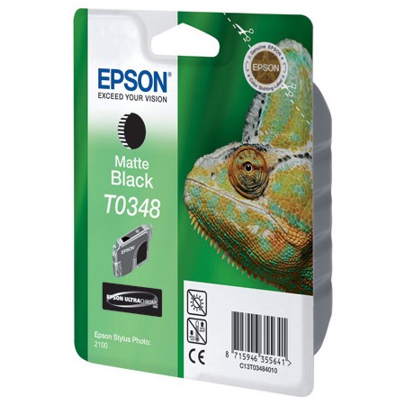 Картридж с черными матовыми чернилами Epson T0348 для SP2100 (C13T03484010) в Москве Картридж с черными матовыми чернилами Epson T0348 для SP2100 (C13T03484010) в Москве