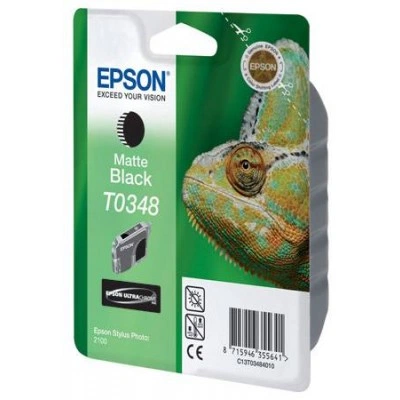 Картридж с черными матовыми чернилами Epson T0348 для SP2100 (C13T03484010) Картридж с черными матовыми чернилами Epson T0348 для SP2100 (C13T03484010)