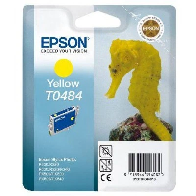 Картридж с желтыми чернилами Epson T0484 для R200, R300 (C13T04844010) Картридж с желтыми чернилами Epson T0484 для R200, R300 (C13T04844010)