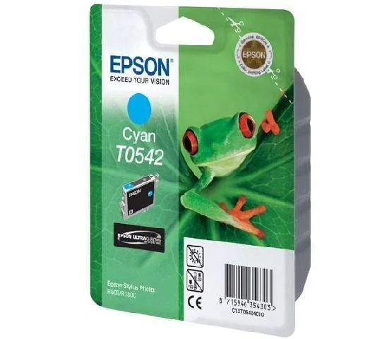 Картридж с голубыми чернилами Epson T0542 (C13T05424010) Картридж с голубыми чернилами Epson T0542 (C13T05424010)