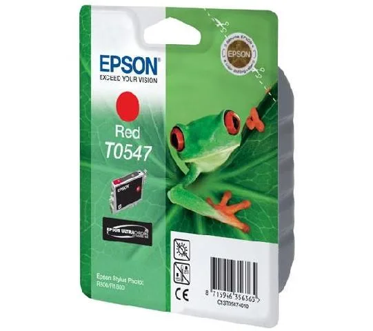 Картридж с красными чернилами Epson T0547 (C13T05474010) в России Картридж с красными чернилами Epson T0547 (C13T05474010) в России