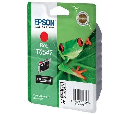 Картридж с красными чернилами Epson T0547 (C13T05474010)