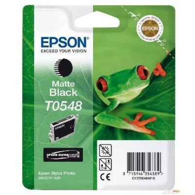 Картридж с черными матовыми чернилами Epson T0548 (C13T05484010) Картридж с черными матовыми чернилами Epson T0548 (C13T05484010)