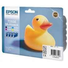 Набор цветных картриджей Epson T0556 для RX520, R240 (C13T05564010)