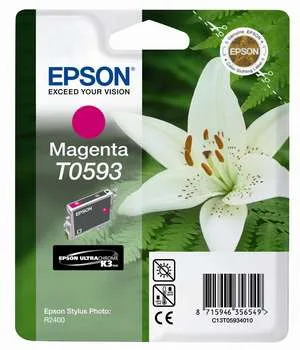 Картридж с пурпурными чернилами Epson T0593 (C13T05934010) в России Картридж с пурпурными чернилами Epson T0593 (C13T05934010) в России