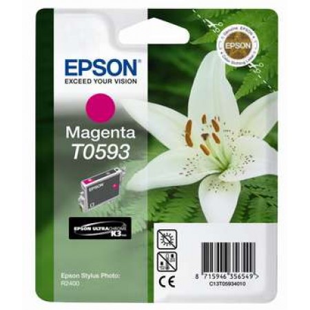 Картридж с пурпурными чернилами Epson T0593 (C13T05934010) в Москве Картридж с пурпурными чернилами Epson T0593 (C13T05934010) в Москве