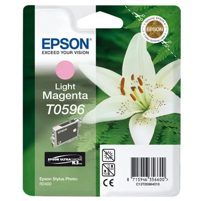 Картридж со светло-пурпурными чернилами Epson T0596 (C13T05964010) в России Картридж со светло-пурпурными чернилами Epson T0596 (C13T05964010) в России