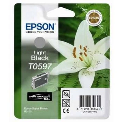Картридж с серыми чернилами Epson T0597 (C13T05974010)