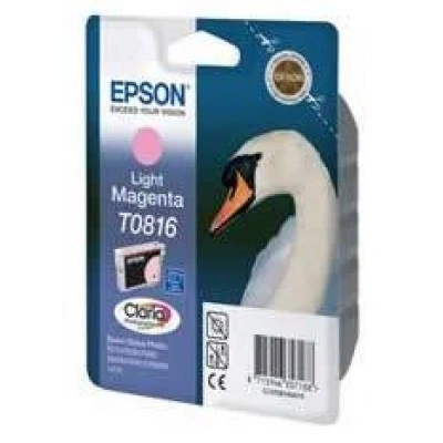 Картридж со светло-пурпурными чернилами повышенной емкости Epson T0816 (C13T11164A10) Картридж со светло-пурпурными чернилами повышенной емкости Epson T0816 (C13T11164A10)