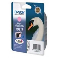 Картридж со светло-пурпурными чернилами повышенной емкости Epson T0816 (C13T11164A10)