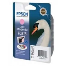 Картридж со светло-пурпурными чернилами повышенной емкости Epson T0816 (C13T11164A10)
