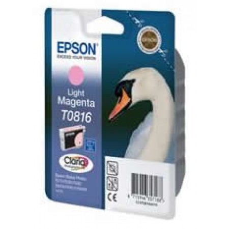 Картридж со светло-пурпурными чернилами повышенной емкости Epson T0816 (C13T11164A10) в Москве Картридж со светло-пурпурными чернилами повышенной емкости Epson T0816 (C13T11164A10) в Москве
