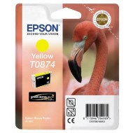 Картридж с желтыми чернилами Epson T0874 (C13T08744010)