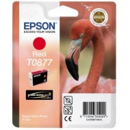 Картридж с красными чернилами Epson T0877 (C13T08774010)