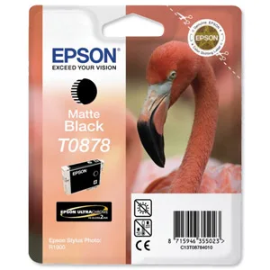 Картридж с черными матовыми чернилами Epson T0878 (C13T08784010) в России Картридж с черными матовыми чернилами Epson T0878 (C13T08784010) в России
