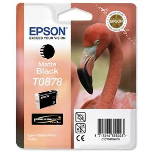 Картридж с черными матовыми чернилами Epson T0878 (C13T08784010) Картридж с черными матовыми чернилами Epson T0878 (C13T08784010)