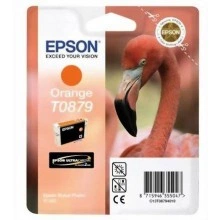 Картридж с оранжевыми чернилами Epson T0879 (C13T08794010)