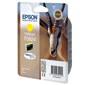 Картридж с желтыми чернилами Epson T0924 (C13T10844A10) в России Картридж с желтыми чернилами Epson T0924 (C13T10844A10) в России