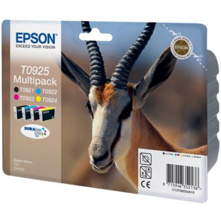 Набор цветных картриджей Epson T0925 (C13T10854A10) в Москве Набор цветных картриджей Epson T0925 (C13T10854A10) в Москве
