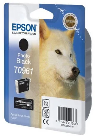 Картридж с черными фото чернилами Epson T0961 (C13T09614010) Картридж с черными фото чернилами Epson T0961 (C13T09614010)