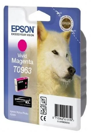 Картридж с пурпурными чернилами Epson T0963 (C13T09634010) в России Картридж с пурпурными чернилами Epson T0963 (C13T09634010) в России