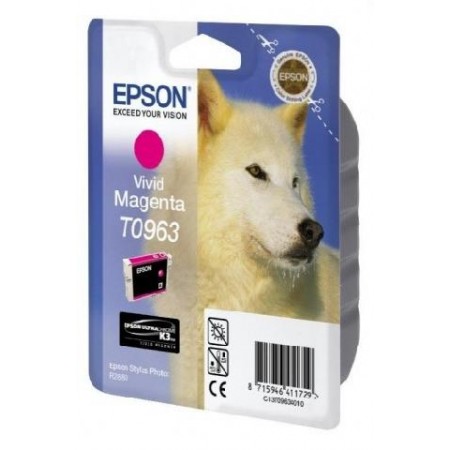 Картридж с пурпурными чернилами Epson T0963 (C13T09634010) в Москве Картридж с пурпурными чернилами Epson T0963 (C13T09634010) в Москве