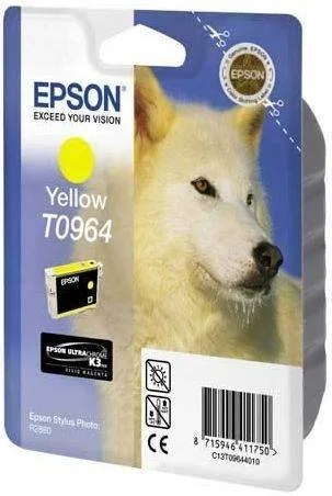 Картридж с желтыми чернилами Epson T0964 (C13T09644010) Картридж с желтыми чернилами Epson T0964 (C13T09644010)