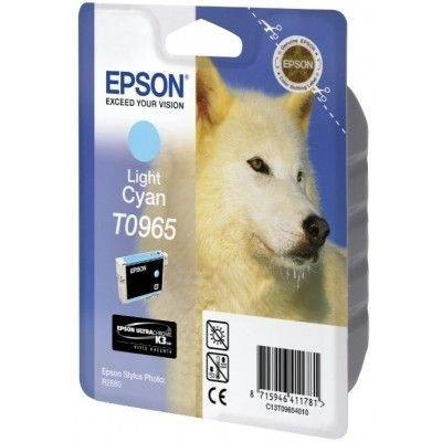 Картридж со светло-голубыми чернилами Epson T0965 (C13T09654010) Картридж со светло-голубыми чернилами Epson T0965 (C13T09654010)