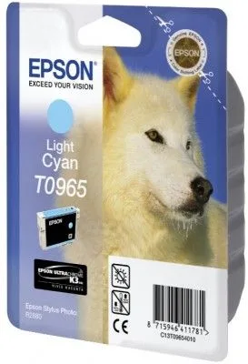 Картридж со светло-голубыми чернилами Epson T0965 (C13T09654010) в России Картридж со светло-голубыми чернилами Epson T0965 (C13T09654010) в России