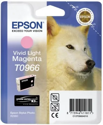 Картридж со светло-пурпурными чернилами Epson T0966 (C13T09664010) в России Картридж со светло-пурпурными чернилами Epson T0966 (C13T09664010) в России